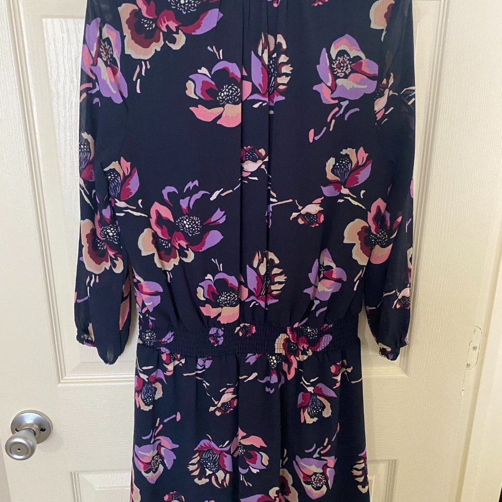 JCrew Floral Smoked Waist Dress - Picture 7 of 10